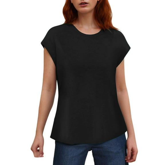 Women Blouses Womens Athletic Shirts Loose Fit Raglan Tee Christmas Women Shirt Mesh Shirt Womens Camp Shirts Short Sleeve Ladies Short Sleeve T V Neck Workout Summer Attire 2022 Black XL
