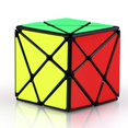 thumbnail image 1 of JudyCube] Qiyi Axis Cube Magic Speed Cube Stickerless Professional Fidget Toys QIYI Axis 3x3 Cubo Magico Puzzle black, 1 of 5