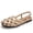 Beige, variant on Woven Square-Toe Slingback Flat Sandals – Retro Casual Sandals