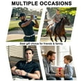 thumbnail image 5 of Mens Big and Tall Polo Shirts Classic Fit Short Sleeve Breathable Collared Shirt for Men Black M, 5 of 5