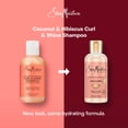 thumbnail image 4 of SheaMoisture Moisture & Define Shampoo for Thick, Curly Hair, Coconut & Hibiscus Paraben-Free, 3.2 fl oz, 4 of 9