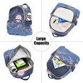 thumbnail image 5 of JIALIOU Mini Backpack Purse for Women Quilted Casual Daypack Small Travel Shoulder Bag, Sky with Clouds and Full Moon, 5 of 7