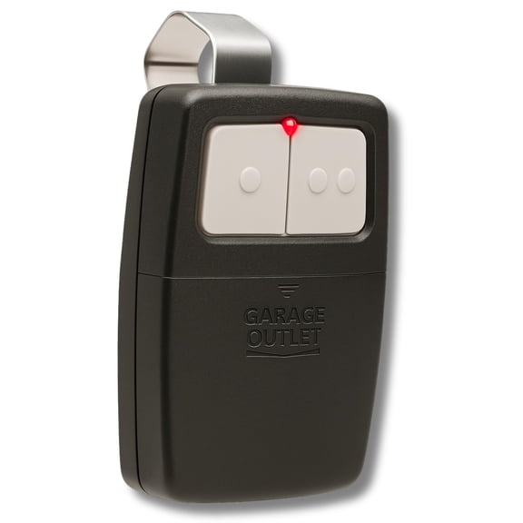 Control remoto universal de 2 botones para abridor de puerta de garaje Garage Outlet