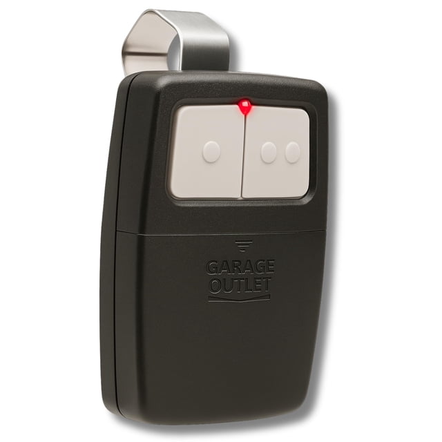 Control remoto universal de 2 botones para abridor de puerta de garaje Garage Outlet