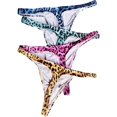 thumbnail image 1 of GHSDFBB Men's Leopard Thong Underwear Bikini Low Rise Brief, 1 of 7