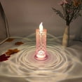 thumbnail image 3 of Led Rose Halo Candle Lamp Bedside Lamp Restaurant Atmosphere Imitation Crystal Creative Gift Lamp, 3 of 14