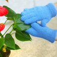 thumbnail image 5 of Microfiber Dusting Gloves , Dusting Cleaning Glove for Plants, Blinds, Lamps,and Small Hard to Reach Corners (5Pairs S/M), 5 of 13