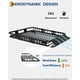thumbnail image 3 of QinaQin Canastilla portaequipaje para techo de alta resistencia, capacidad de 200 lb, con extensión, ideal para SUV, camioneta y otros vehículos de viaje, diseño resistente, 3 of 8