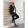 thumbnail image 3 of Tstars Breast cancer awareness legging ribbon warrior Warrier Black XX-Large, 3 of 6