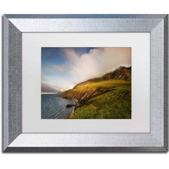 Trademark Fine Art 'Spellbound' Canvas Art by Philippe Sainte-Laudy, White Matte, Silver Frame
