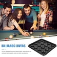 thumbnail image 4 of Pool Ball Tray Snooker Ball Tray 16 Balls Tray Billiard Carrying Tray Table Ball Storage Tray, 4 of 5