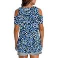 thumbnail image 6 of Women Short Sleeve Tops Fitted Womens T Shirts Loose Fit Plus Size Summer Clothes for Women 2025 Vacation Cruise, 6 of 6