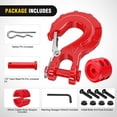 thumbnail image 4 of Juego de Ganchos para Cabrestante Nilight Acero Grado 70 3/8" 15,875 kg Rojo, 4 of 9