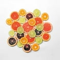 thumbnail image 2 of Bradley, Felicity 20x20 Gold Ornate Wood Framed with Double Matting Museum Art Print Titled - Sunny Citrus II Crop, 2 of 4