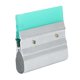thumbnail image 4 of Impresión de pantalla Ink Squeregee Blade Squeegee Herramienta manual Reutilizable 75 Durómetro Manja de aluminio para industrial 15 cm x 95 cm, 4 of 8