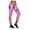 Pink, variant on Women's Halloween Printed Full Length Leggings Base Layer Casual Pants for Autumn Fashion Fitness Workout and Everyday Wear Red XXL