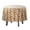 Brun Clair, variante sur Vargottam Nappe Ronde Intérieure/extérieure 58 Pouces Nappe Imperméable pour Patio, Couvertures de Table Printemps/été pour Jardin Table Circulaire/bbqs/pique-Nique - Rouge