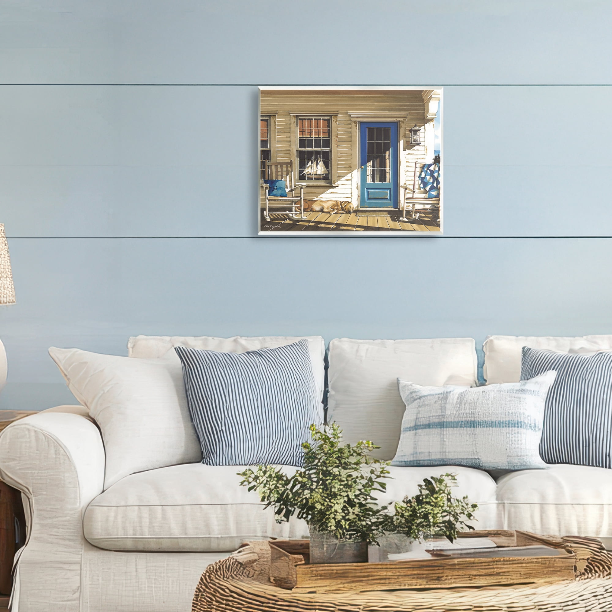 Stupell Industries Front Porch Gathering Wall Plaque Art, design by John Rossini