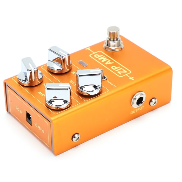 Pedal de efecto Overdrive, ganancia de tono de efecto Overdrive, accesorios de guitarra, pedal de guitarra Stompbox, valor inmejorable