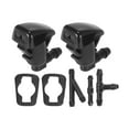 thumbnail image 1 of Front Windshield Washer Nozzles Fit for Pontiac G6 with Hose Connector - Pack of 7 Black, 1 of 1