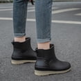 thumbnail image 4 of AUXDIQ Rain Boots Women Short Ankle Waterproof Rain Shoes Outdoor Garden Shoes, 4 of 6