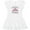 AA-White, variant on Inktastic Tiara 3rd Birthday Princess Girls Toddler Dress