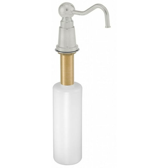 Westbrass Country Soap/Lotion Dispenser in Satin Nickel