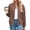 Light Brown, variant on Womens Bomber Jacket Zip Up Textured Casual Lightweight Trendy Outerwear Coat Spring Winter Varsity Jackets Light Brown XL