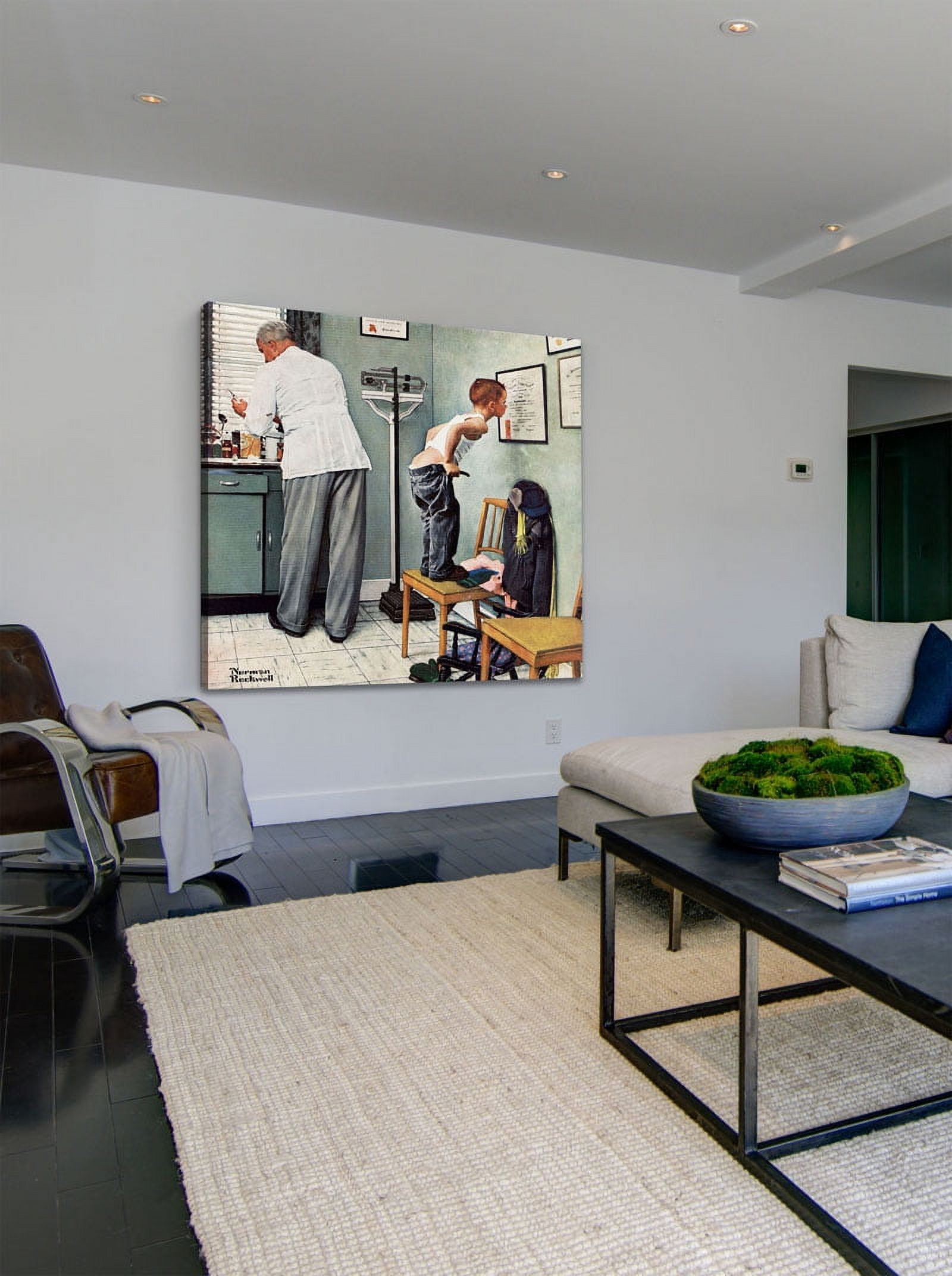 Marmont Hill Before the Shot by Norman Rockwell Canvas Wall Art