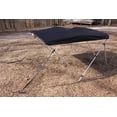 thumbnail image 5 of BLACK VORTEX BRAND 3 BOW BIMINI TOP 6' LONG, 67-72" WIDE, 46" HIGH, COMPLETE KIT, FRAME, CANOPY, AND HARDWARE (FAST SHIPPING - 1 TO 4 BUSINESS DAY DELIVERY), 5 of 9