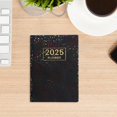 thumbnail image 3 of HLONK Small Pocket Planner - 2025 Journal Notebook  A7 Size Paper Planner Faux Leather Cover, 3 of 8