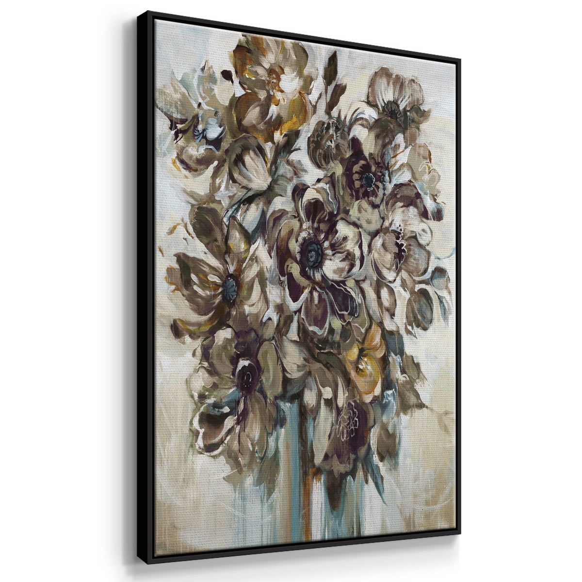 Wild At Heart VI Framed Premium Gallery Wrapped Canvas - Ready to Hang - 25 x 37 - Black Floating Frame