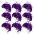 thumbnail image 3 of Worgeous Purple Plastic Cheer Poms with Handle for Sports Cheering Lightweight Glossy Cheerleader Supplies 10 Pcs, 3 of 8