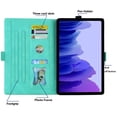thumbnail image 4 of FJLBDE Case for iPad Pro 12.9 Inch (6th/5th/4th/3rd Gen, 2022/2021/2020/2018), PU Leather Folio Stand Magnetic Cases, Card Slot, Auto Wake/Sleep, Pen Holder, Filp Cover, Green, 4 of 7