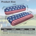 thumbnail image 7 of Aplkyhs Patriotic Star Golf Cart Seat Covers Travel Sports Golf Cart Covers Fits All EZGO Club Car and More Golf Carts Protective Cushion Keep Cool in Summer, 7 of 7
