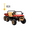 red, variant on 24V 4WD 6-Wheel All-Terrain Ride-on Dump Truck, 2-Seater UTV with Parent Remote Control, Electric Dump Bed & Shovel, Bluetooth Music, LED Headlights for Kids Ages 3-8