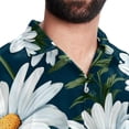 thumbnail image 5 of Daisy Men's Casual Button Down Short Sleeve Printed Summer Beach Shirts, 5 of 6