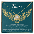 thumbnail image 4 of Pour les Soins Infatigables Infirmière Soignante Appréciation Infini Noeud Collier Message Carte, 4 of 7