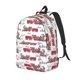 thumbnail image 1 of Balery Retro Train Mochila Clásica Impresa Básica para Viaje, Mochila Escolar Resistente al Agua, Mochila de Lona con Correas Ajustables-Small, 1 of 5