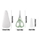 thumbnail image 3 of Portable Children's Complementary Scissors With Cover Safe And Convenient For Toddler Food And Kitchen Food-grade Stainless Steel Easy To Clean, 3 of 6