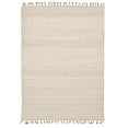 thumbnail image 2 of Contemporary Home Living 5.25' x 7.5' Hand-Woven Reversible Rectangular Area Throw Rug - Cream, 2 of 8