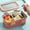 Pink, variant on Kraoden Stainless Steel Insulated Lunch Box, Leak Proof, Portable Bento with Compartment Divider for Office, Home, Travel, Durable and Lightweight Meal Container