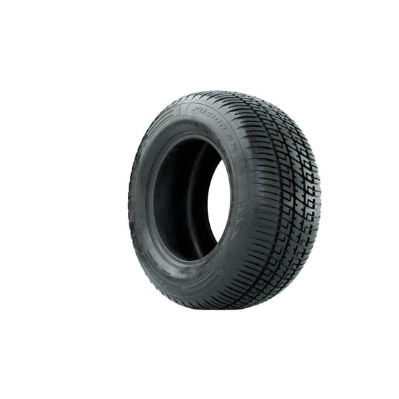 GTW Fusion SR 18 inch Radial Golf Cart Street Tire | 205/50-R10 | Steel Belted Radial Construction | No Lift Required | Universal Fitment with 10 inch Wheels