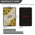 thumbnail image 3 of FUIALDOLG Rv Door Window Shade, Half-Fold Design Camper Sun Shade Windshield Blackout Cover, Yellow Sunflower Dragonfly RV Accessories Fits for Interior Door Window 17.3 x 26 inch, 3 of 7