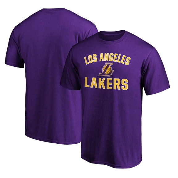 Men's  Purple Los Angeles Lakers Victory Arch T-Shirt