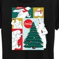 thumbnail image 3 of Coca-Cola - Coca Cola Bears Grid - Women's Short Sleeve Graphic T-Shirt, 3 of 5
