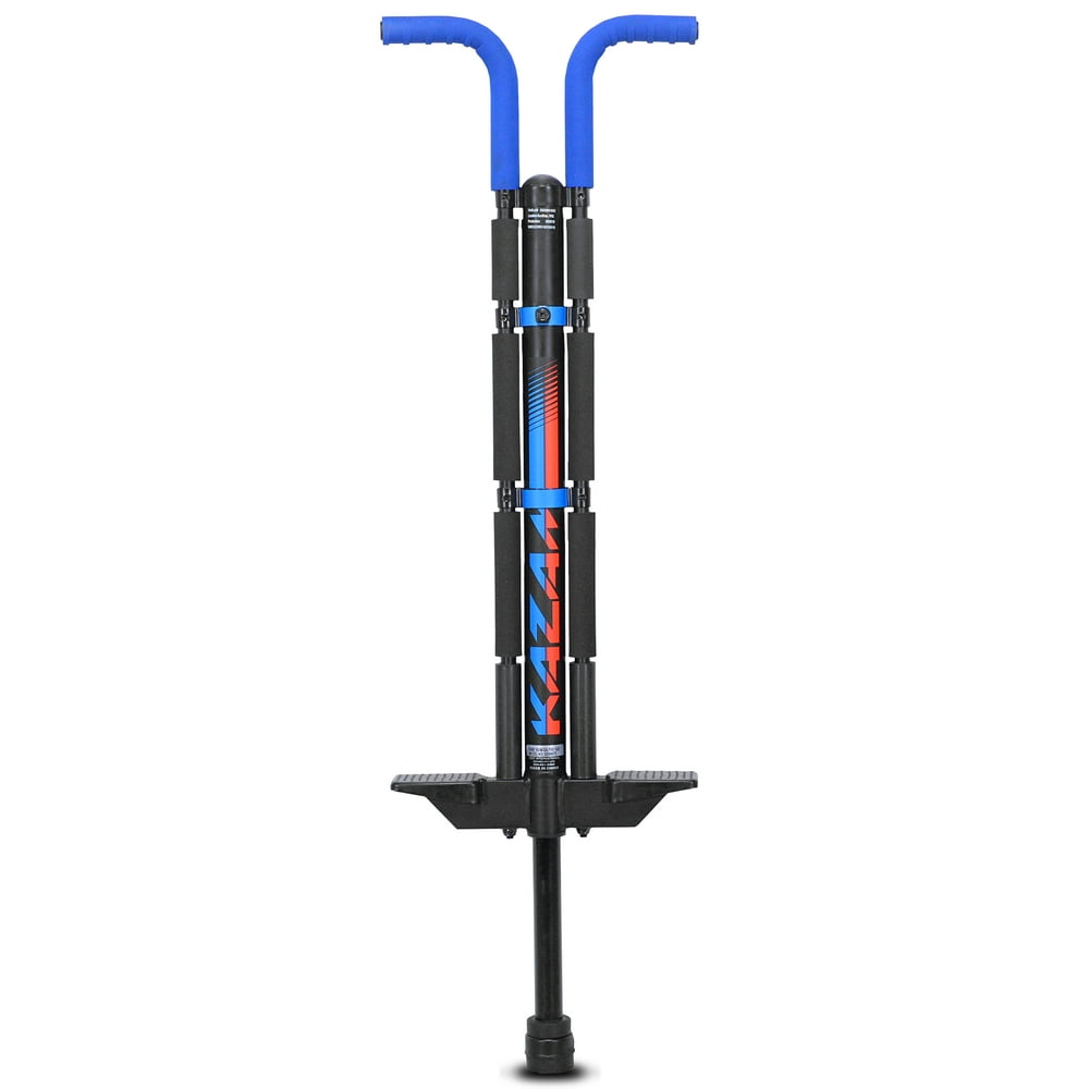 KaZAM Dual Child's Pogo Stick, Blue