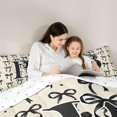 thumbnail image 4 of Manfei Kawaii Bow Personalized Initial B Queen Comforter Set 3pcs for Girls,Vintage Polka Dots Bowknot Bedding Comforter Set for Kids Teens,Ultra Soft Home Decor, 4 of 6