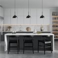 thumbnail image 4 of Pemberly Row Danish Design Vegan Leather Counter Height Stool in Black, 4 of 7