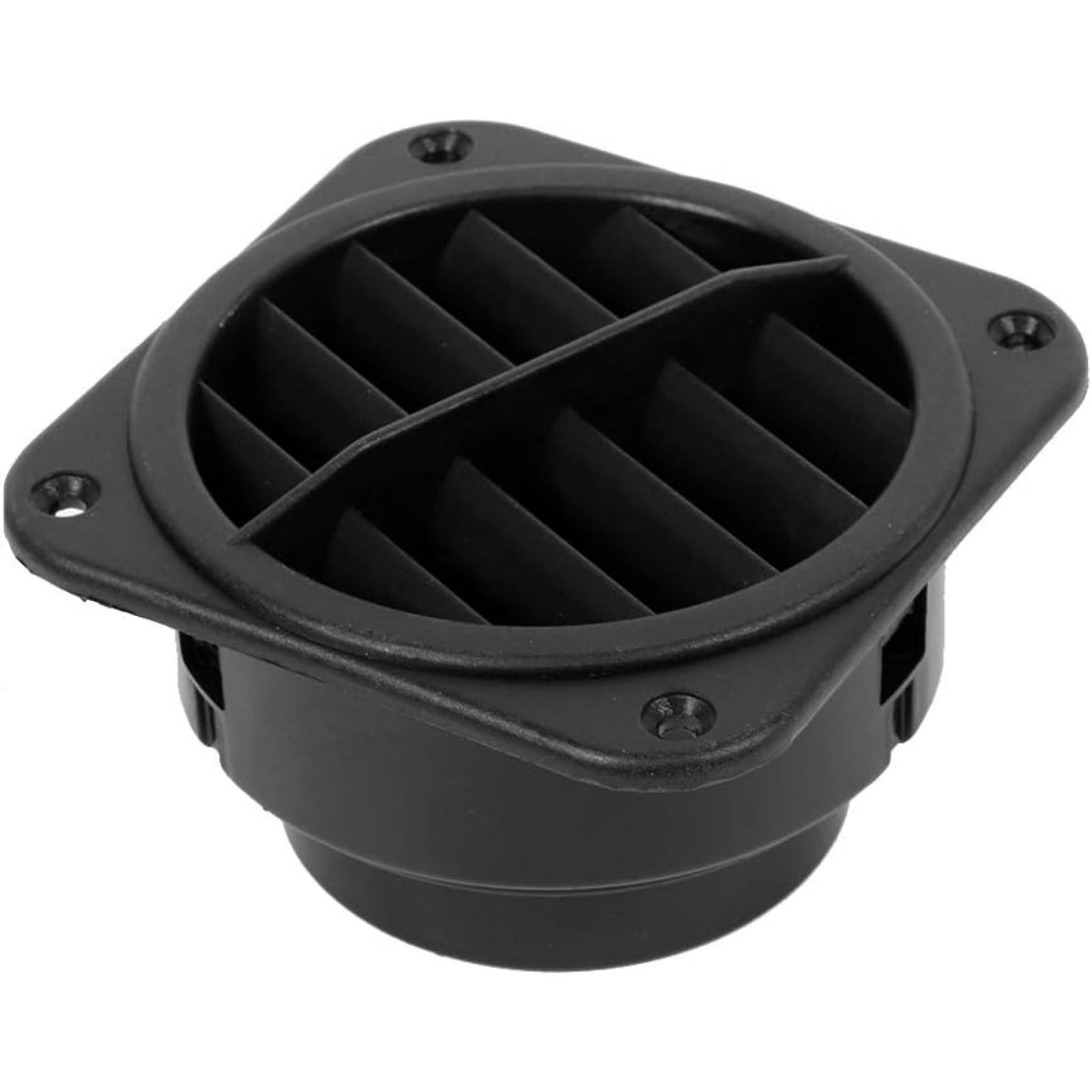 75mm Diesel Parking Heater Warm Air Vent Kit with 2 Flexible Duct Hoses 1 Y Shape Connector 2 Square Air Outlets and 4 Clamps
